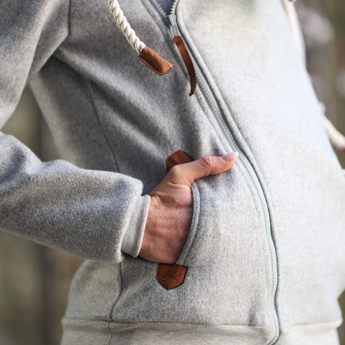 Thawed Jacket Melton | Light Grey