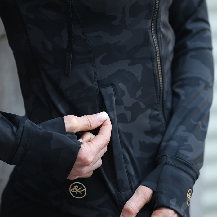 Black Camo Jacket