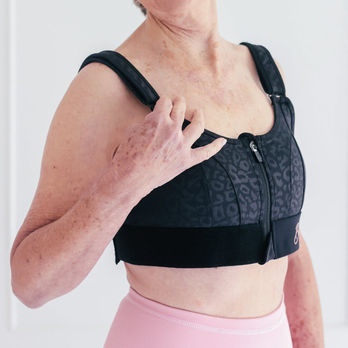 Body Kind Sports Bra - Version 2.0 | Black Leopard