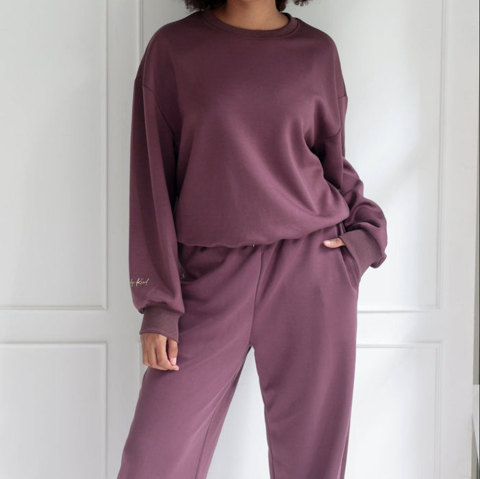 Sleek & Chic Tracksuit | Plum
