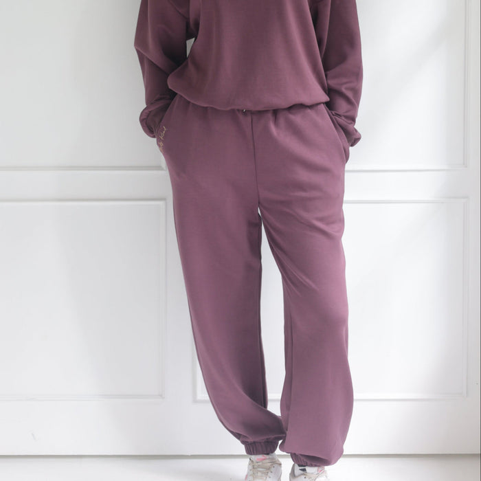 Sleek & Chic Tracksuit | Plum