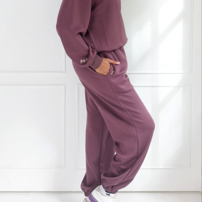 Sleek & Chic Tracksuit | Plum