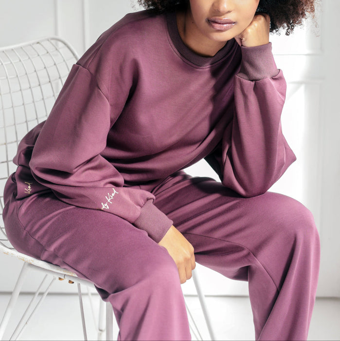 Sleek & Chic Tracksuit | Plum