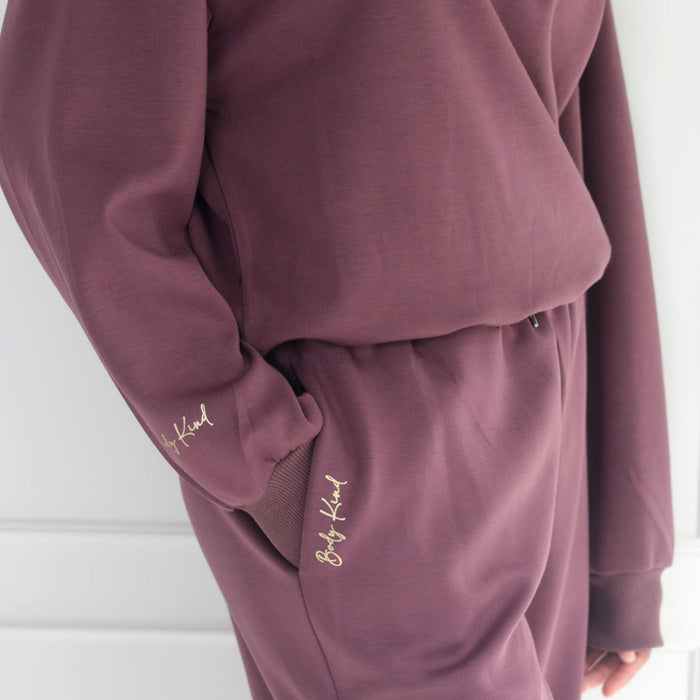 Sleek & Chic Tracksuit | Plum