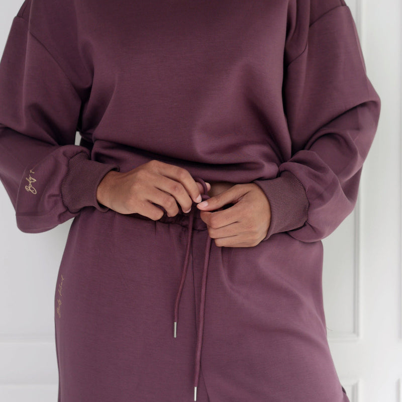 Sleek & Chic Tracksuit | Plum