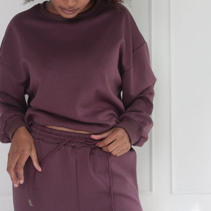 Sleek & Chic Tracksuit | Plum