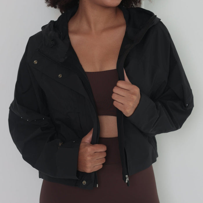 Hydro Hooded Jacket | Black