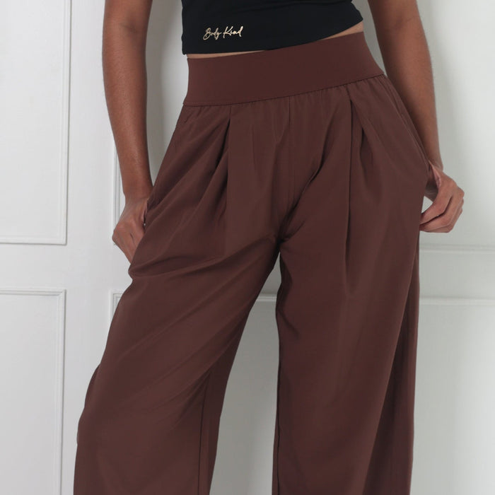 Flow Flared Pants | Brown