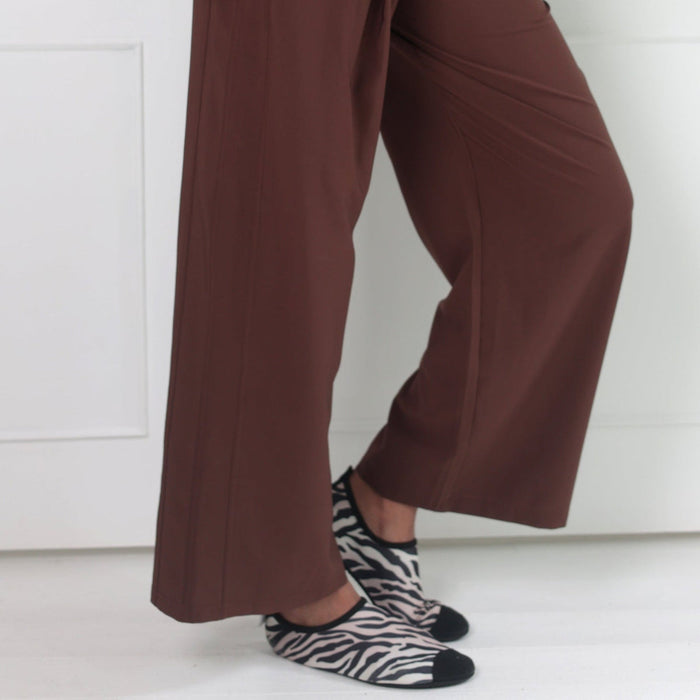 Flow Flared Pants | Brown