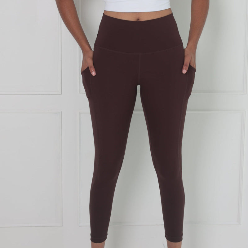 "EMPOWERED" Leggings | Brown