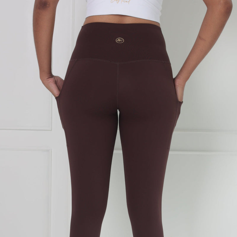 "EMPOWERED" Leggings | Brown