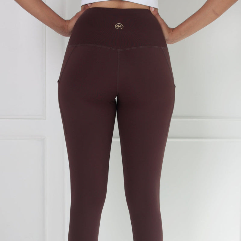 "EMPOWERED" Leggings | Brown