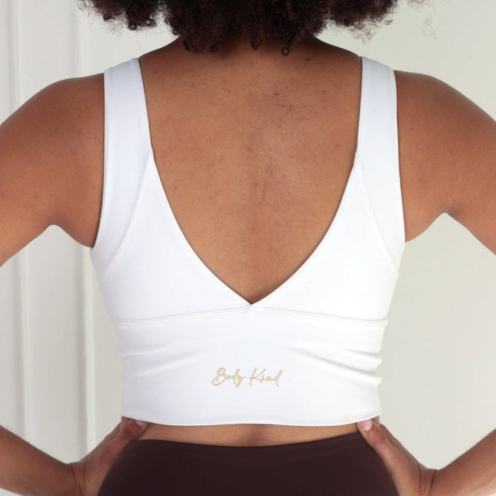 Hourglass Crop Top | White
