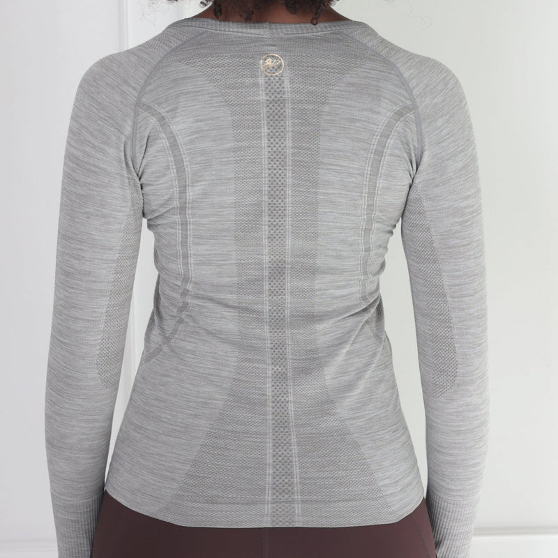 Classic Long Sleeve Top | Grey