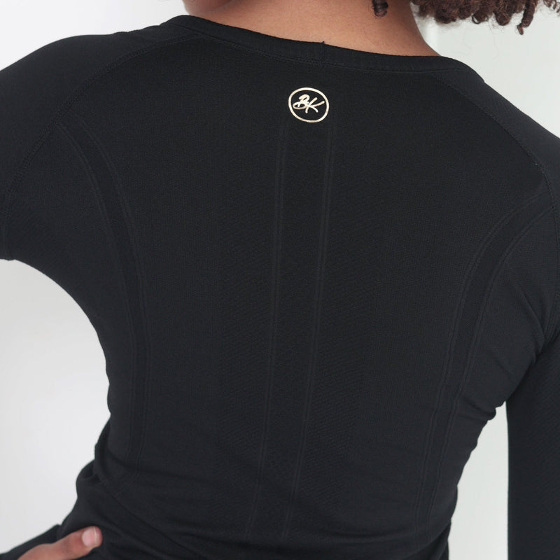Classic Long Sleeve Top | Black