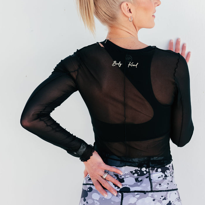 Sheer Fit Crop Top