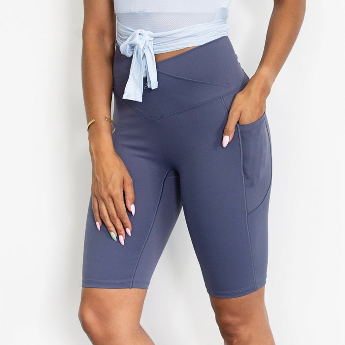 V-Front Shorts | Powder Blue