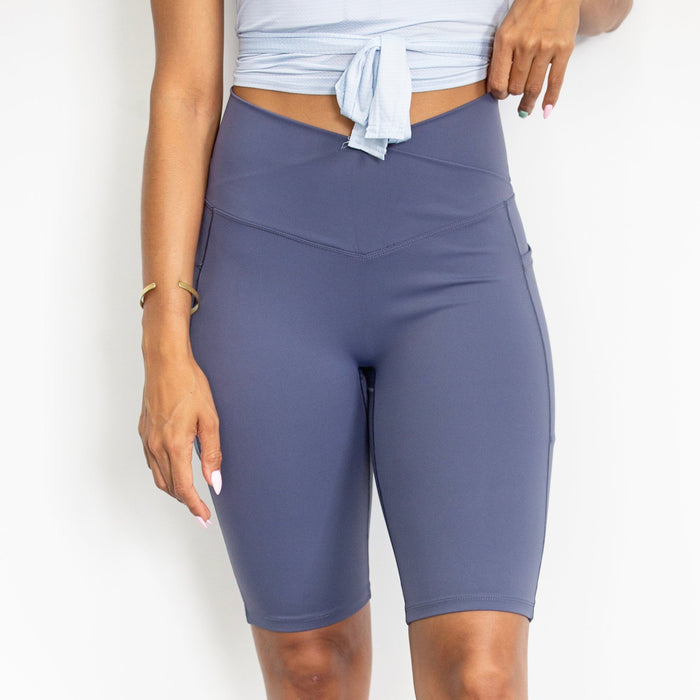 V-Front Shorts | Powder Blue