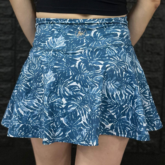 Body Kind Custom Print Skorts | Monstera