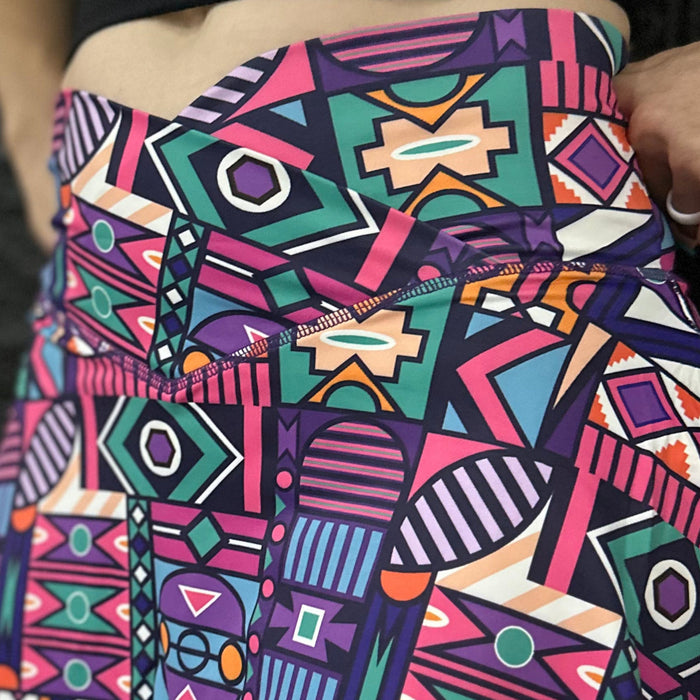 Body Kind Custom Print Skorts | African Alchemy