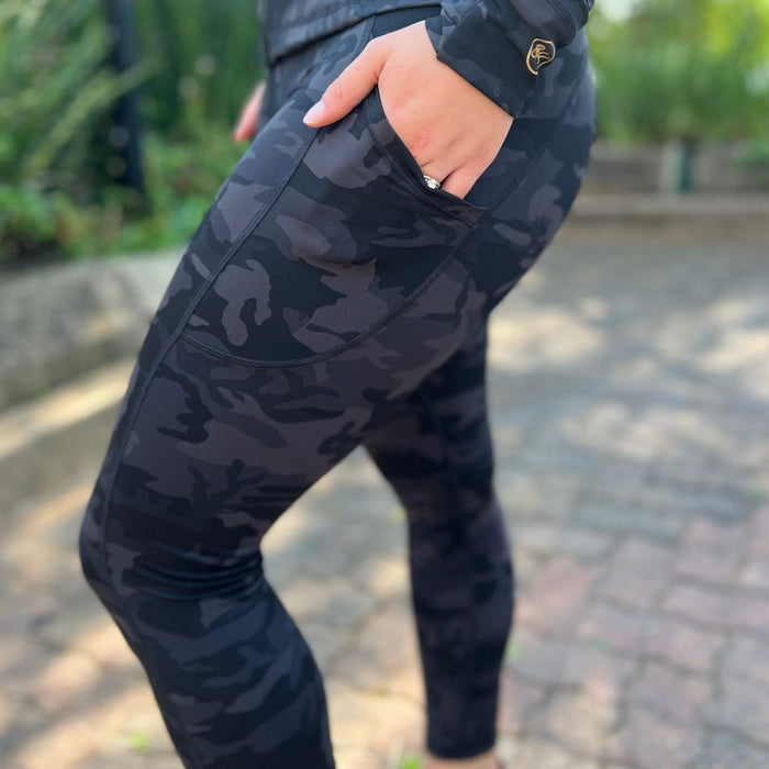 Black Camo Leggings