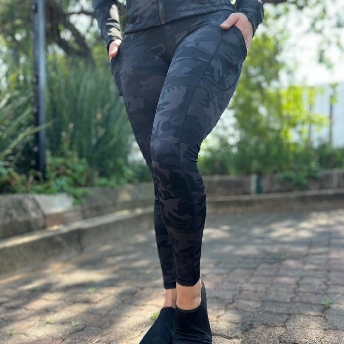 Black Camo Leggings