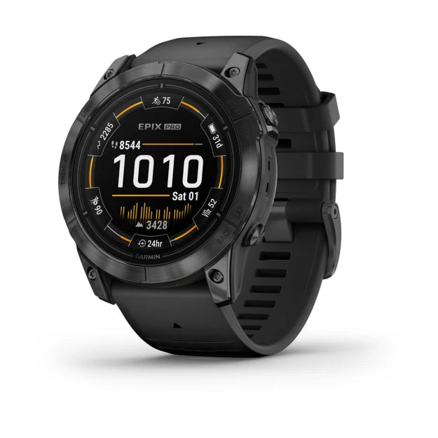 Garmin epix Pro (Gen 2) 51 mm - Slate Grey with black silicone band