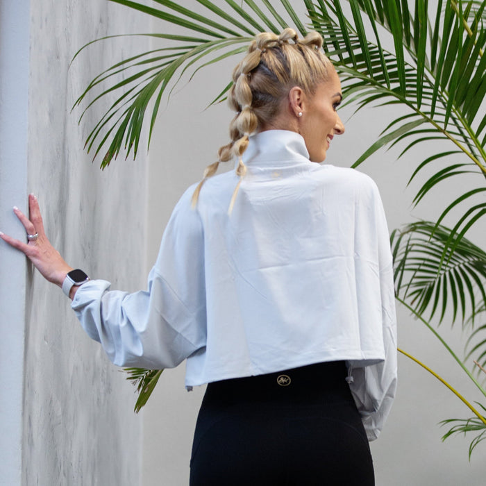 All-Seasons Trim Jacket | Light Grey