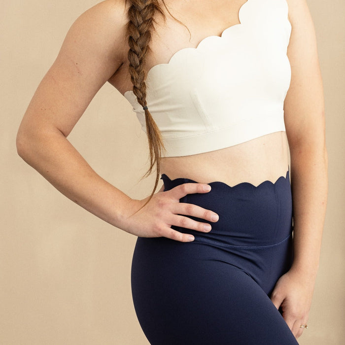 BELLE - Petal Leggings | Navy