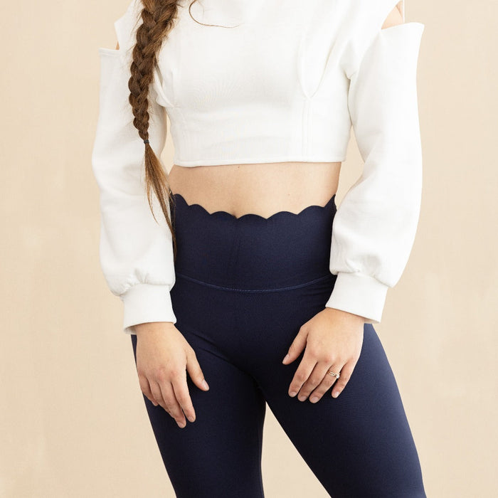 BELLE - Petal Leggings | Navy