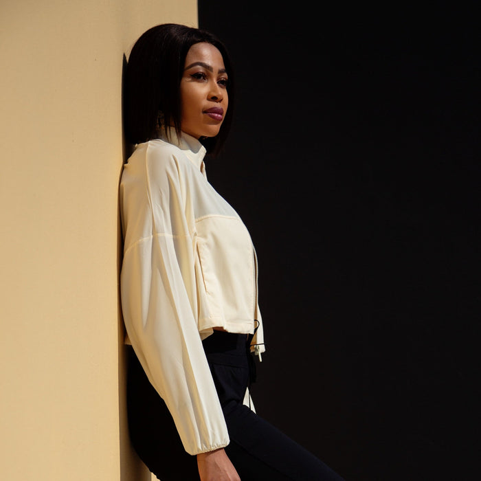 All-Seasons Trim Jacket | Baby Yellow