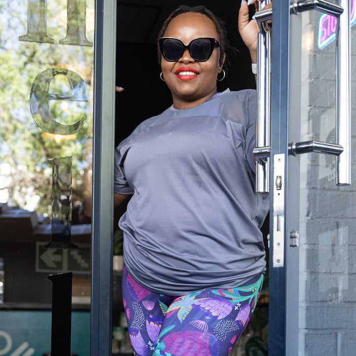 Sheer Glam Top 2.0 | Grey