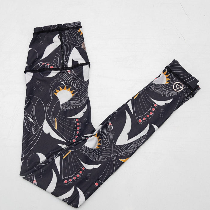 Reversible Leggings | Birds of Paradise