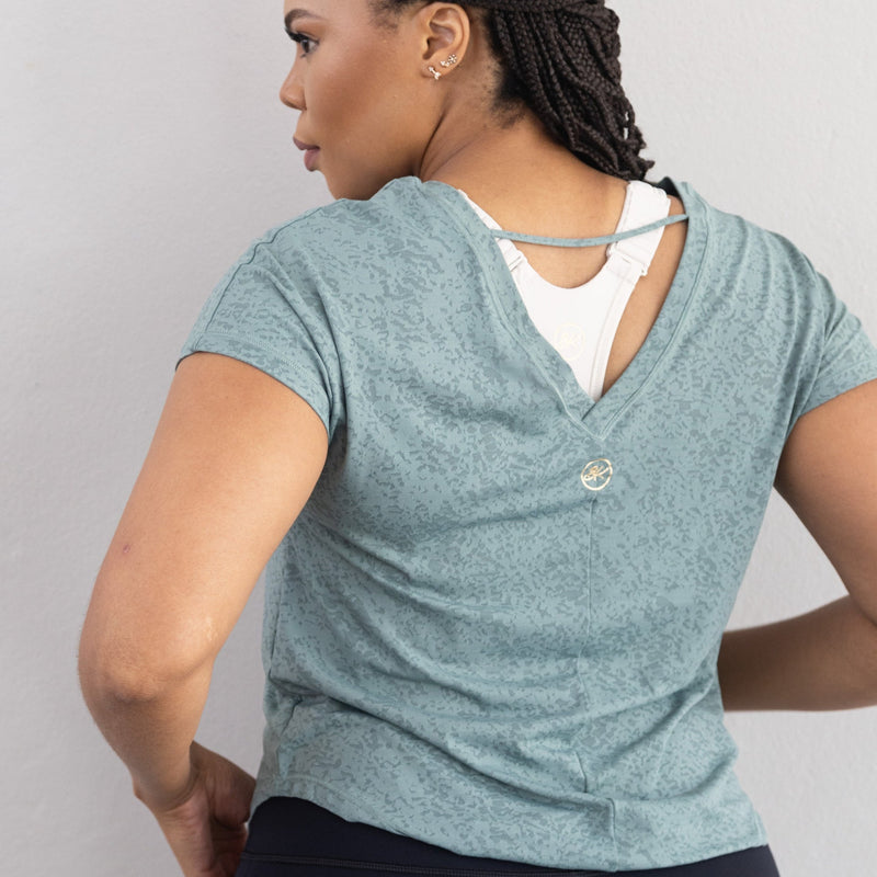 Vee-Strapped Tee | Green