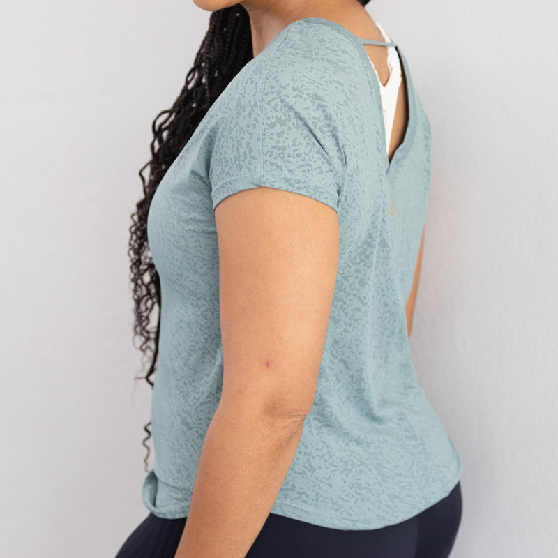 Vee-Strapped Tee | Green