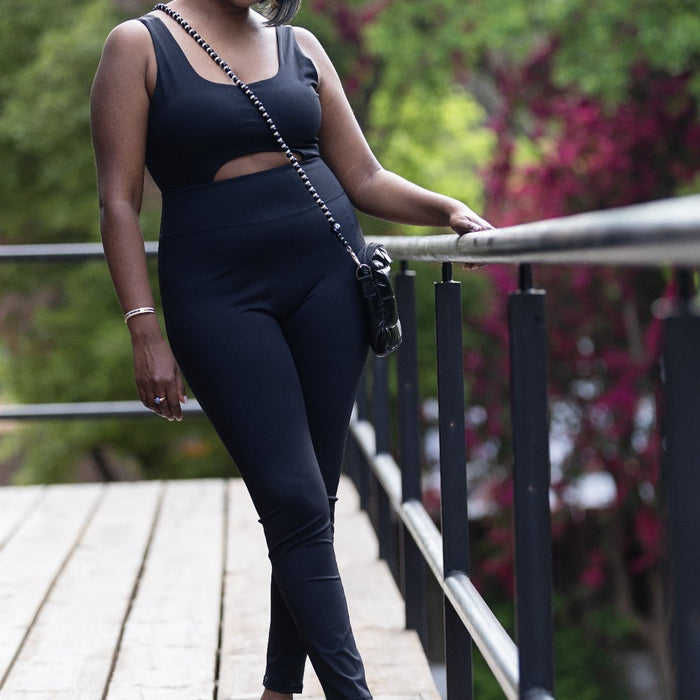 Hourglass Bodysuit | Black