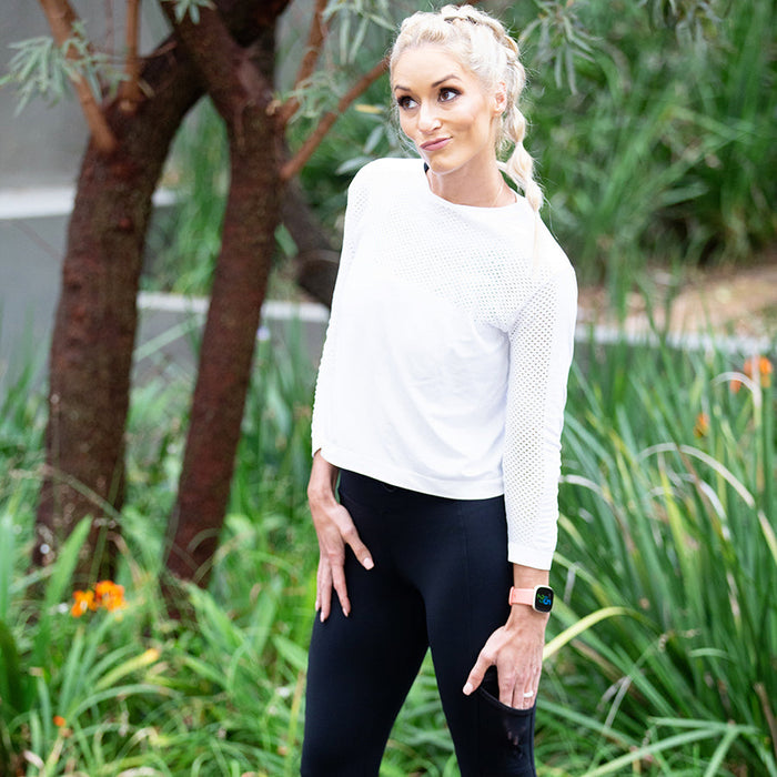 "RESPECT" Tights | Black