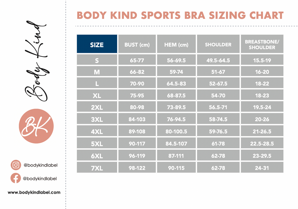 Body Kind Sports Bra - Version 2.0 | Navy