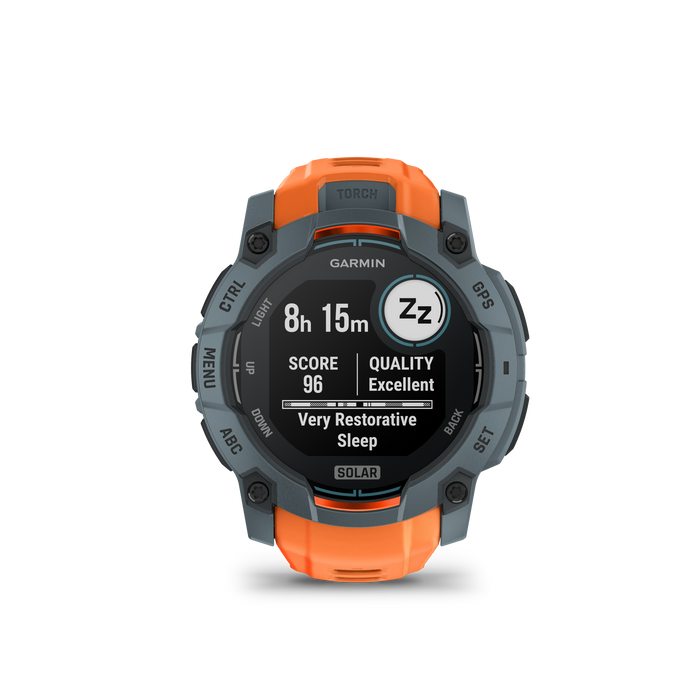 Garmin Instinct 3,50mm,Solar,Spark Orange Bzl w/Spark Orange Bnd