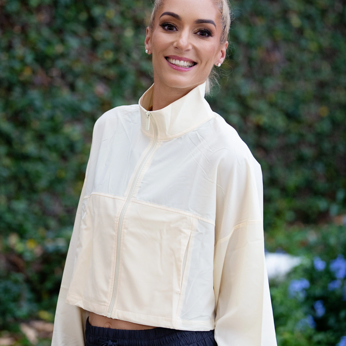 All-Seasons Trim Jacket | Baby Yellow