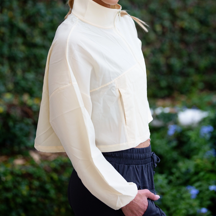 All-Seasons Trim Jacket | Baby Yellow